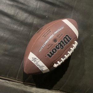 Nick scott signed official NFL football